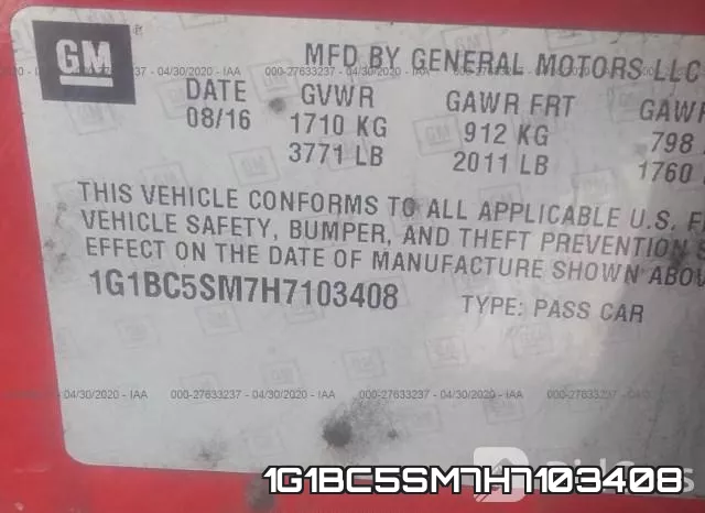1G1BC5SM7H7103408_9.webp
