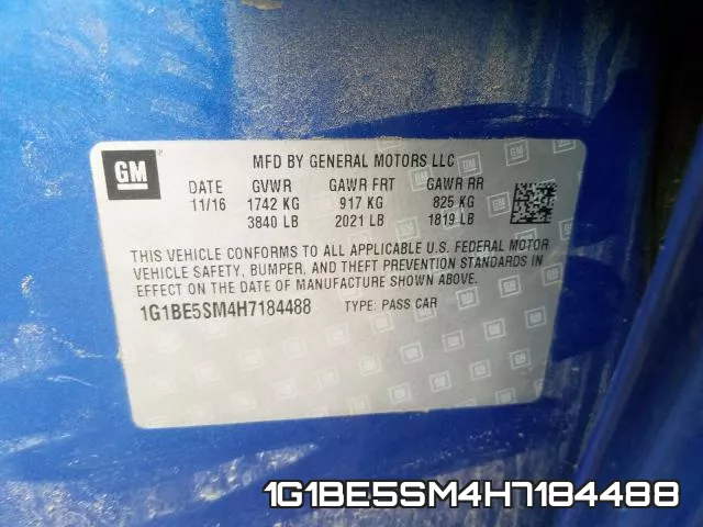 1G1BE5SM4H7184488