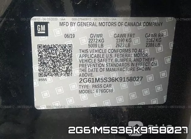 2G61M5S36K9158027