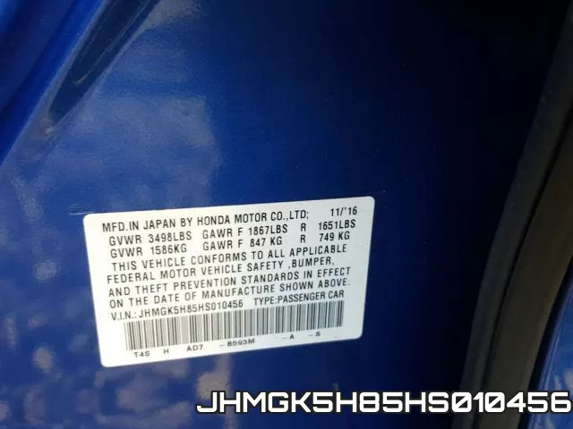 JHMGK5H85HS010456