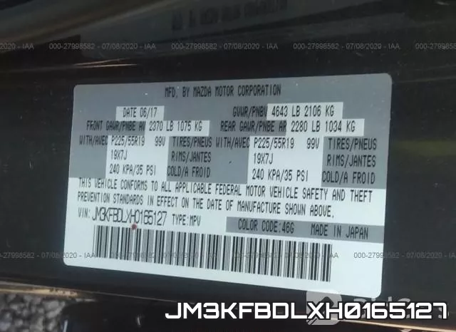 JM3KFBDLXH0165127