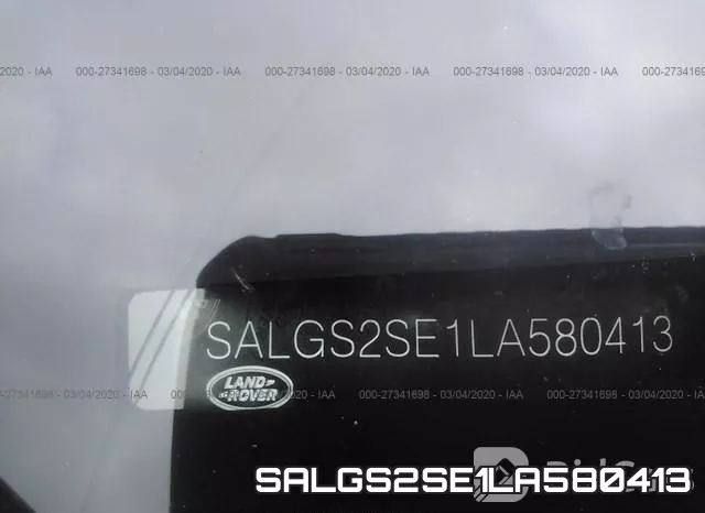 SALGS2SE1LA580413