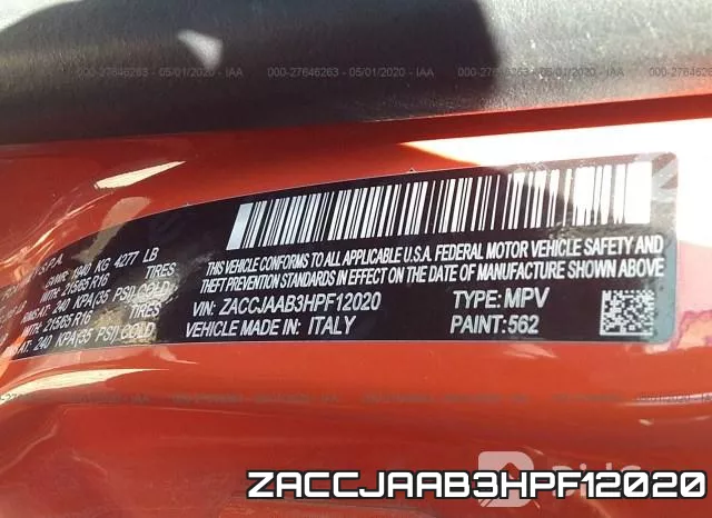 ZACCJAAB3HPF12020