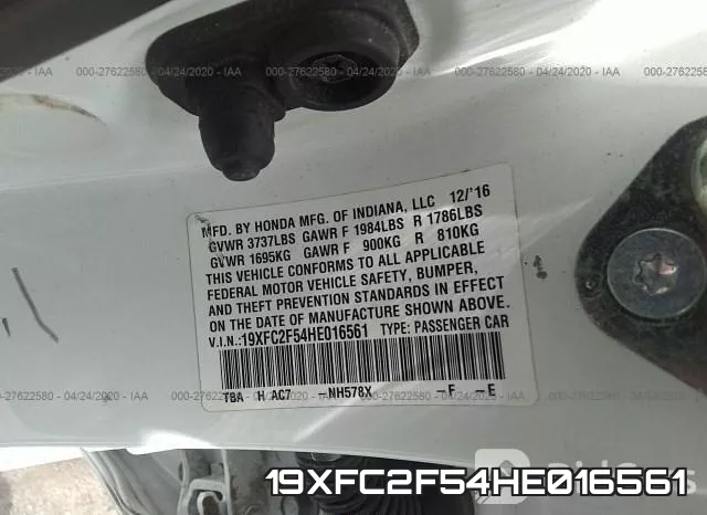 19XFC2F54HE016561