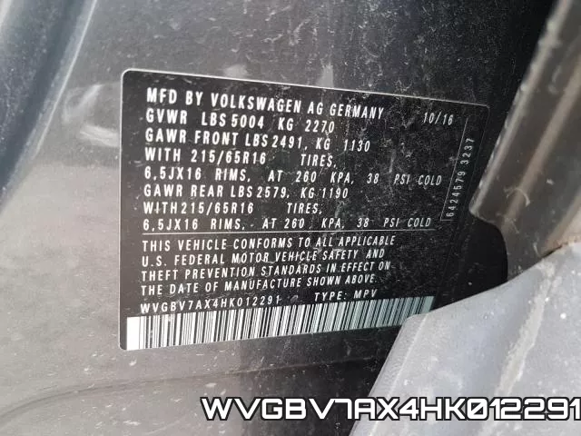 WVGBV7AX4HK012291