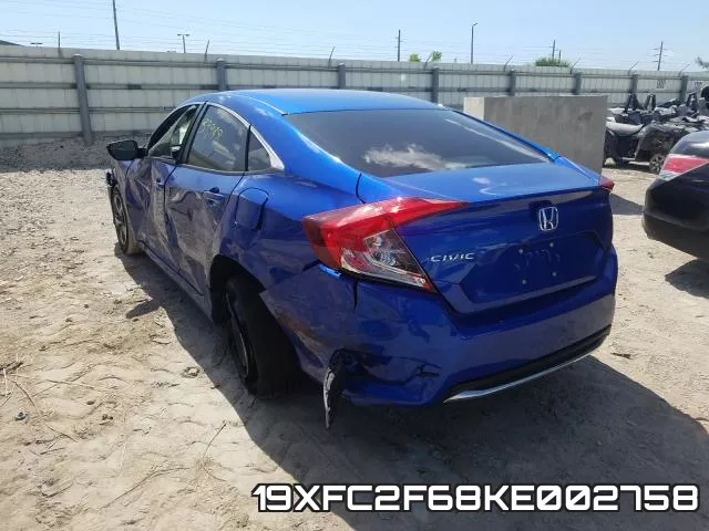 19XFC2F68KE002758