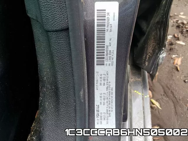 1C3CCCAB6HN505002