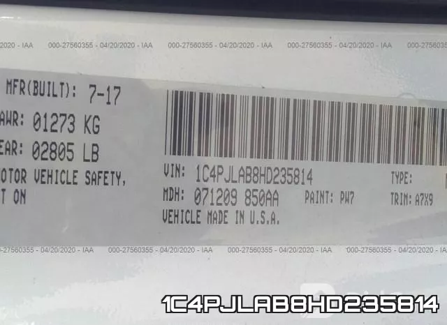 1C4PJLAB8HD235814