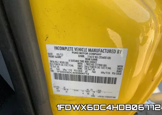 1FDWX6DC4HDB06772