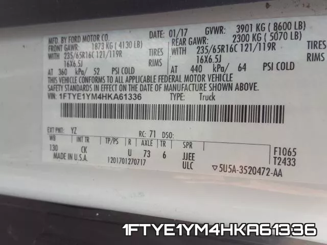 1FTYE1YM4HKA61336