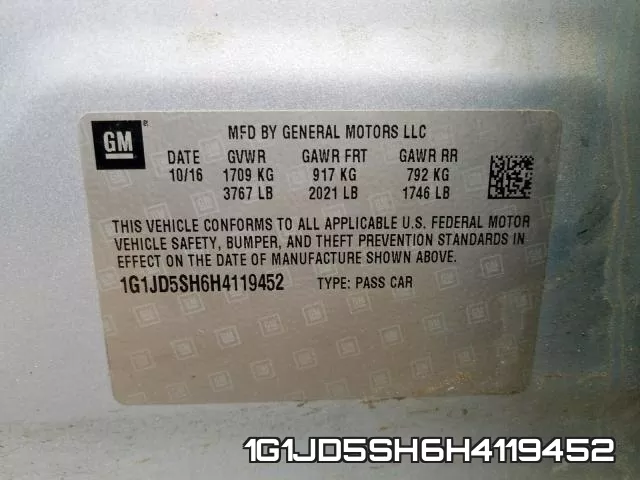 1G1JD5SH6H4119452