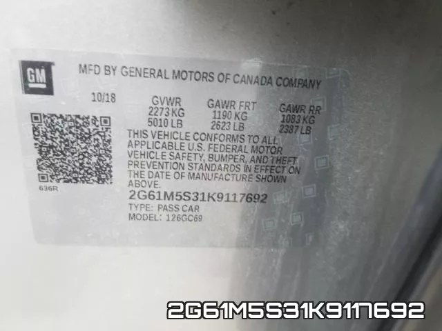 2G61M5S31K9117692