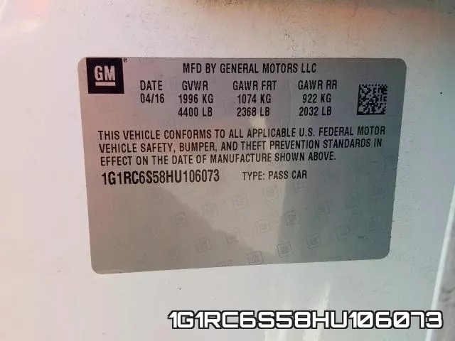 1G1RC6S58HU106073
