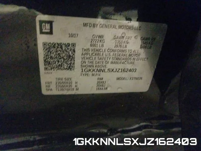 1GKKNNLSXJZ162403