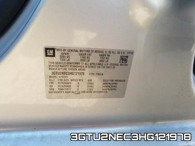 3GTU2NEC3HG121978