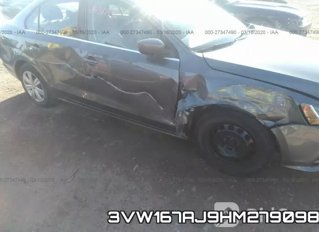 3VW167AJ9HM279098