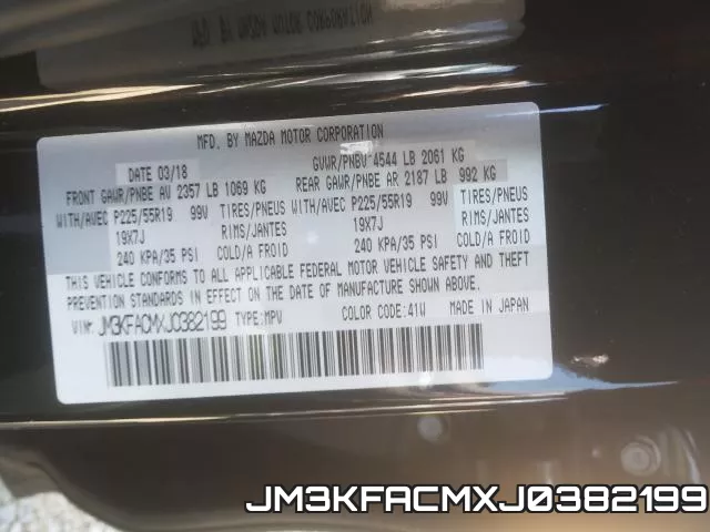 JM3KFACMXJ0382199