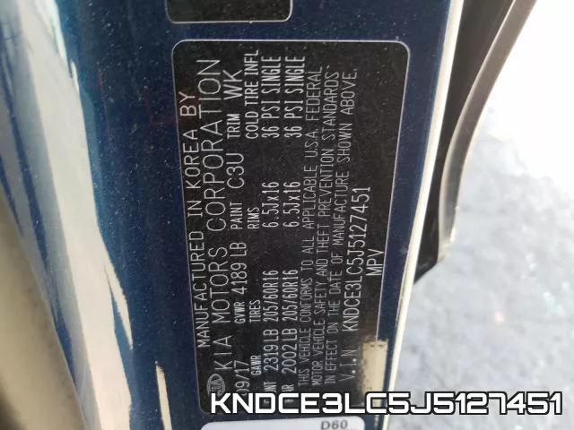 KNDCE3LC5J5127451
