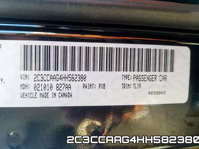 2C3CCAAG4HH582380