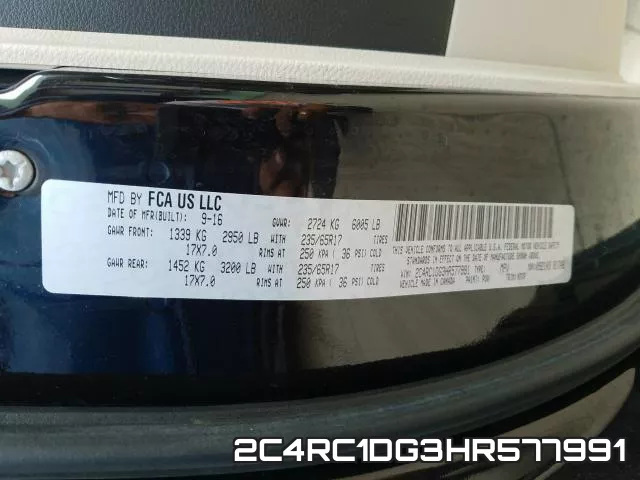 2C4RC1DG3HR577991