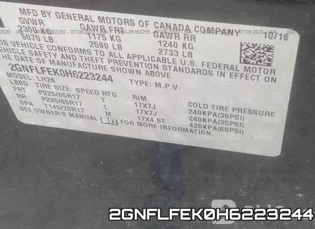 2GNFLFEK0H6223244