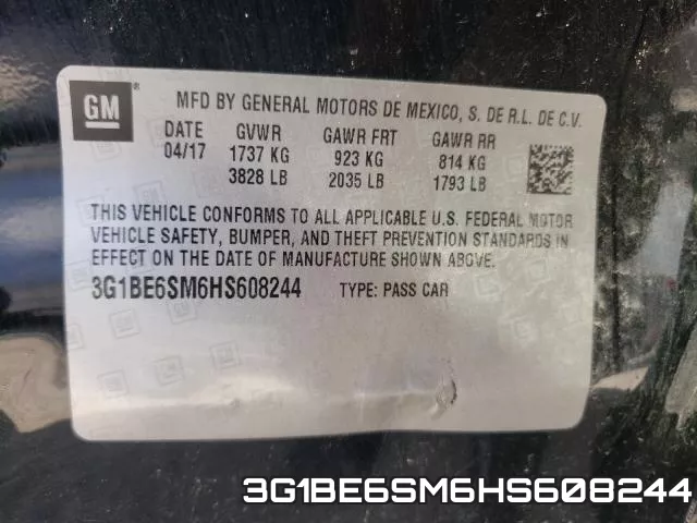 3G1BE6SM6HS608244