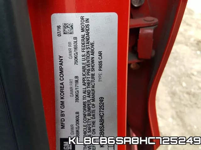 KL8CB6SA8HC725249