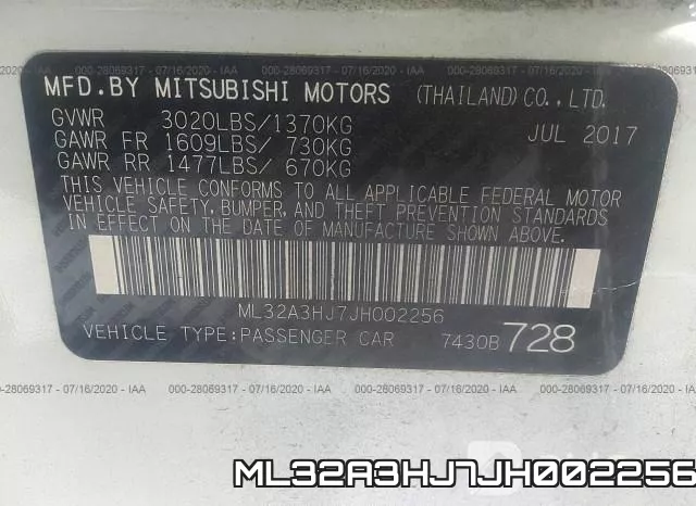 ML32A3HJ7JH002256