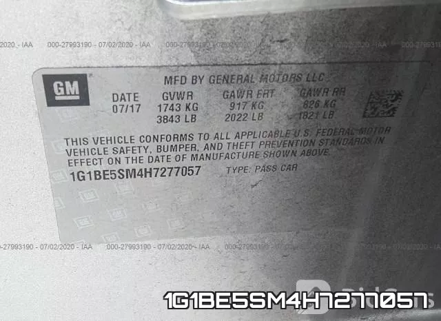 1G1BE5SM4H7277057