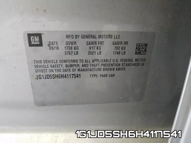 1G1JD5SH6H4117541