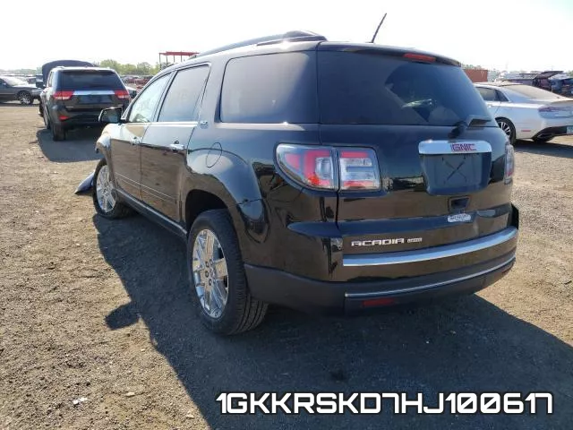 1GKKRSKD7HJ100617