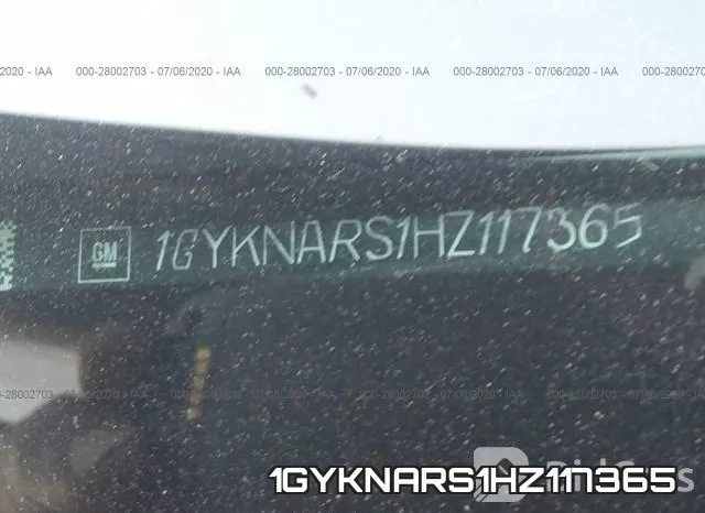 1GYKNARS1HZ117365
