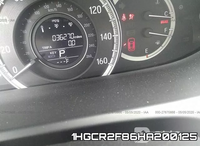 1HGCR2F86HA200125