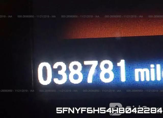 5FNYF6H54HB042284