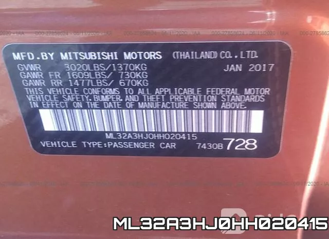 ML32A3HJ0HH020415
