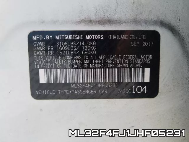 ML32F4FJ1JHF05231