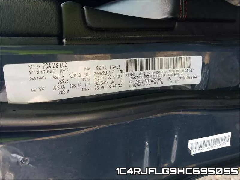 1C4RJFLG9HC695055