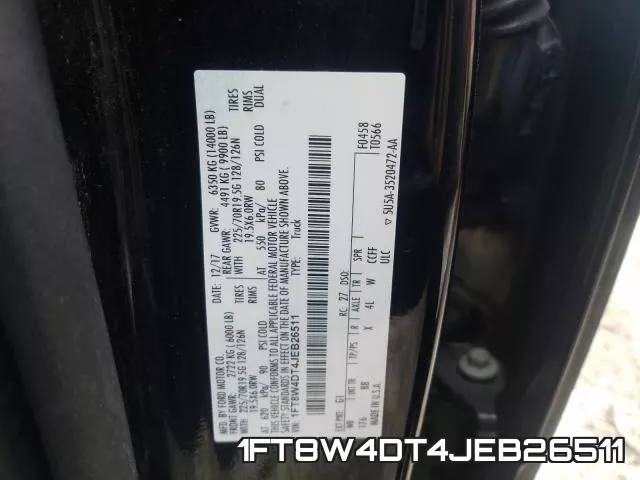 1FT8W4DT4JEB26511