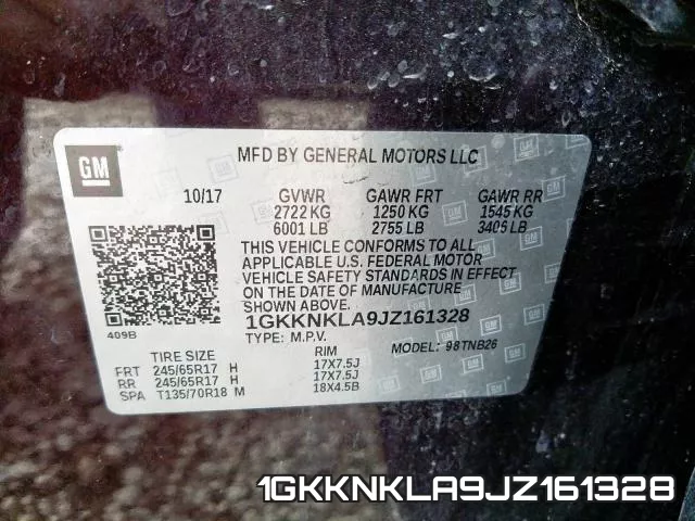 1GKKNKLA9JZ161328