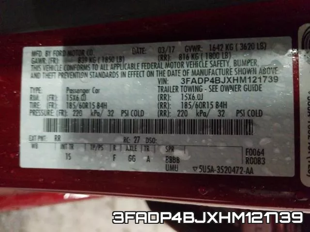 3FADP4BJXHM121739