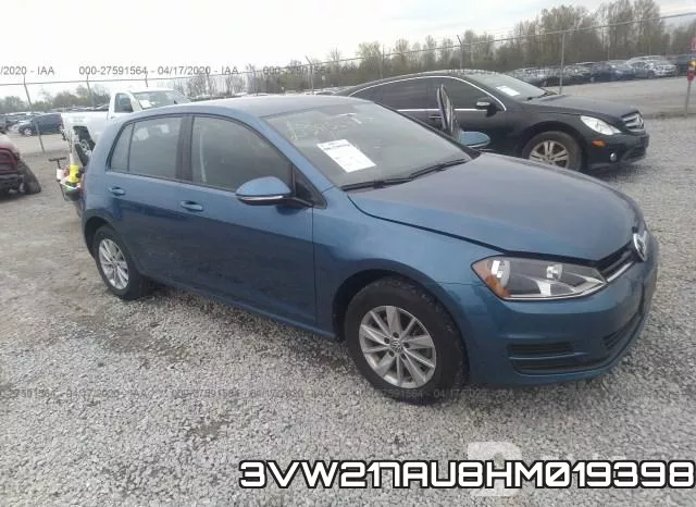 3VW217AU8HM019398