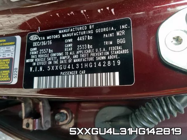 5XXGU4L31HG142819
