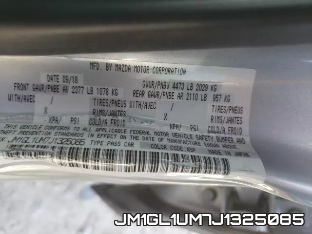 JM1GL1UM7J1325085