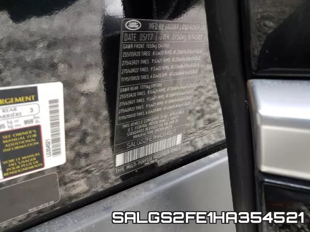 SALGS2FE1HA354521