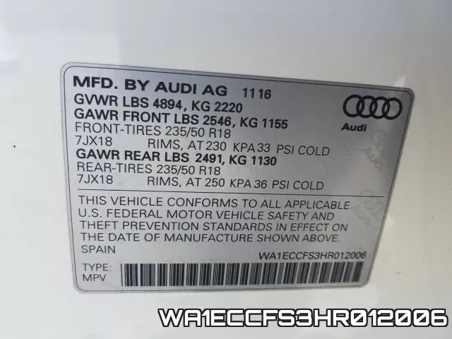 WA1ECCFS3HR012006