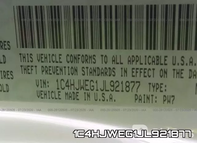 1C4HJWEG1JL921877