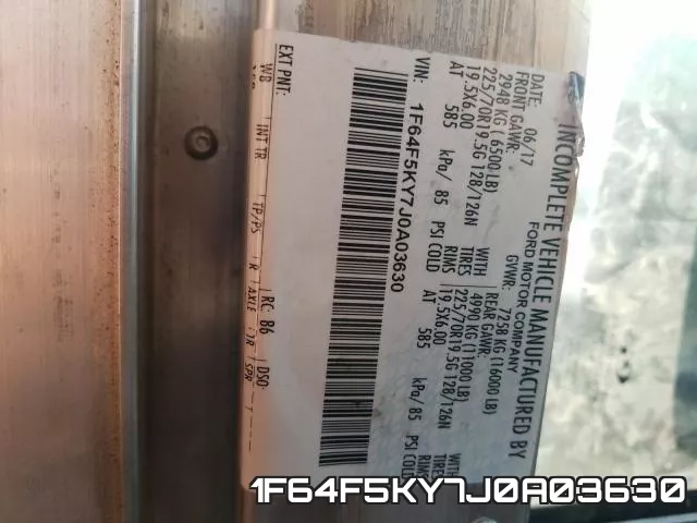 1F64F5KY7J0A03630