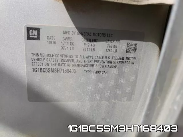 1G1BC5SM3H7168403