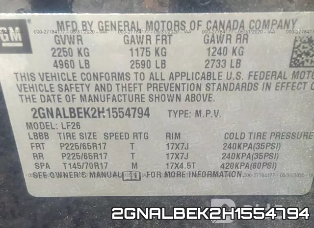 2GNALBEK2H1554794