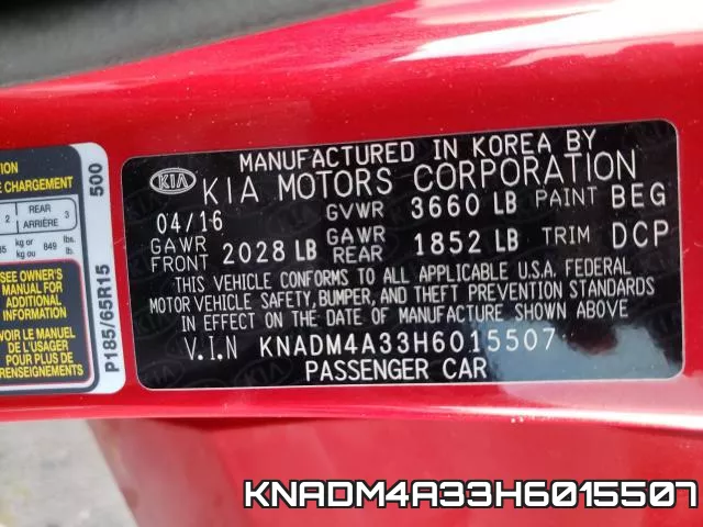 KNADM4A33H6015507